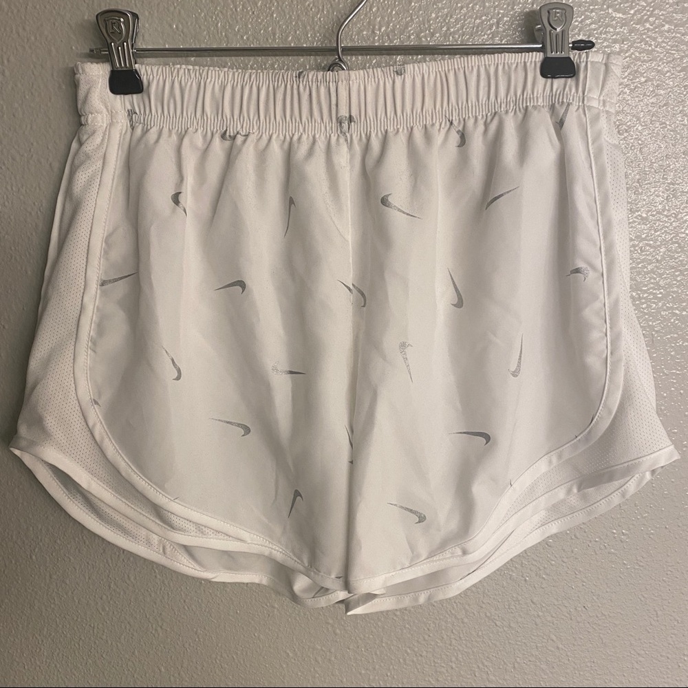 Nike White Running Shorts size S